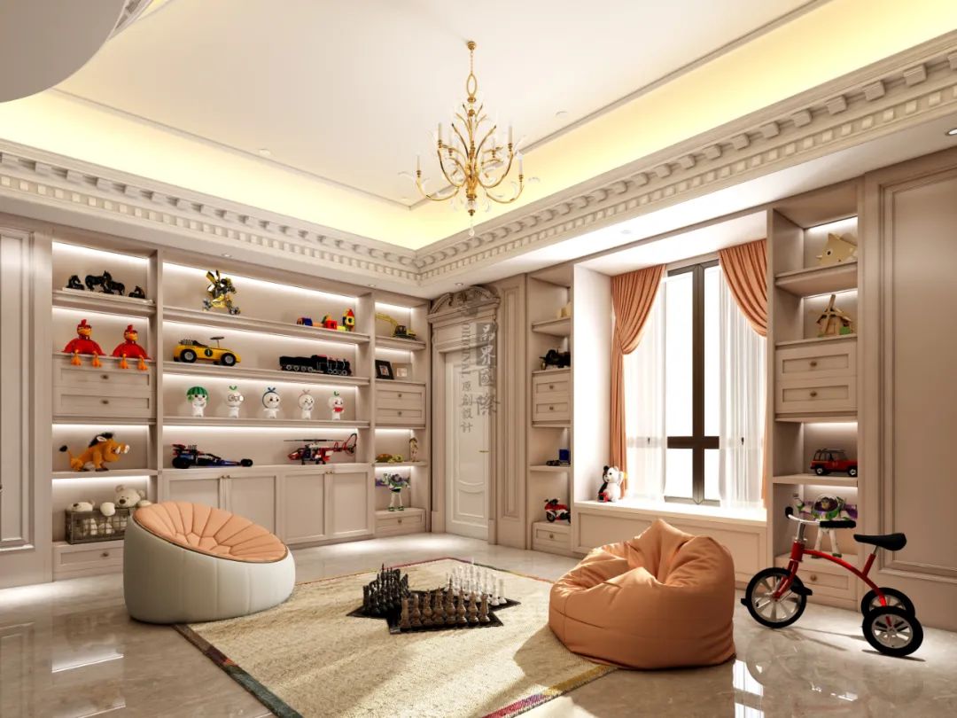 龙湖天矩 1100m²别墅 法式当代风全案设计-39