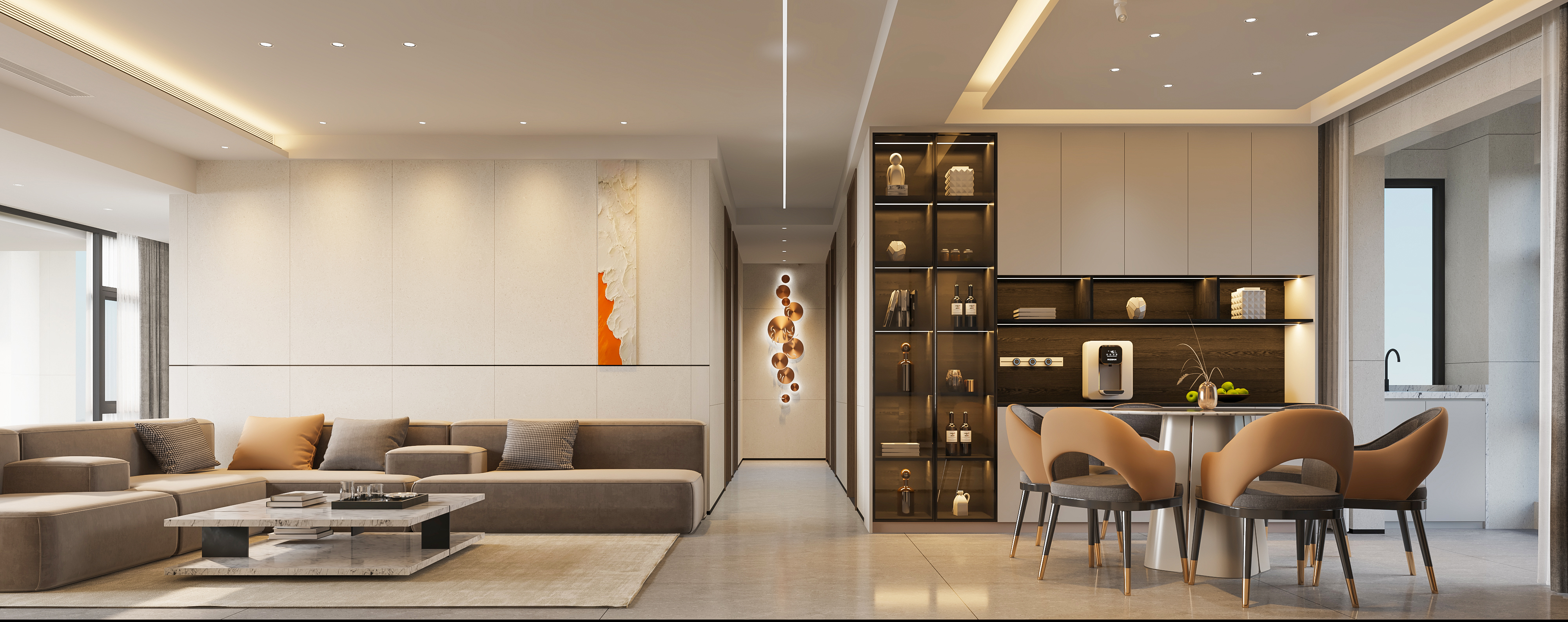 现代家装效果图表现-4