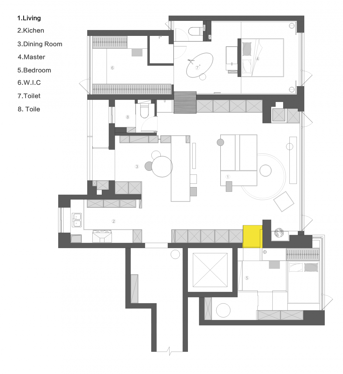 锵设计 · 温州139㎡私宅丨中国温州丨锵设计团队-69