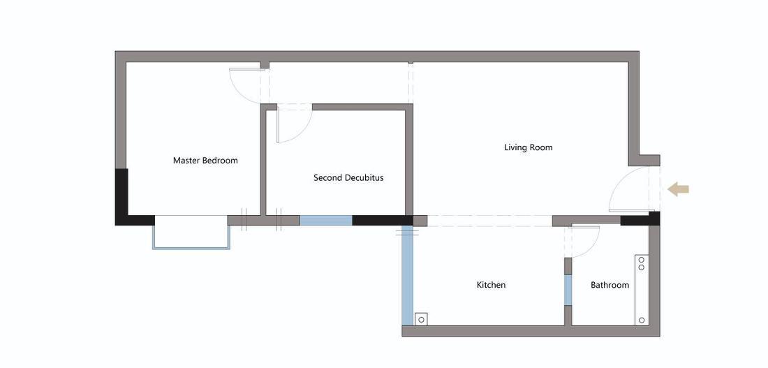 62㎡小戶型家居设计-16