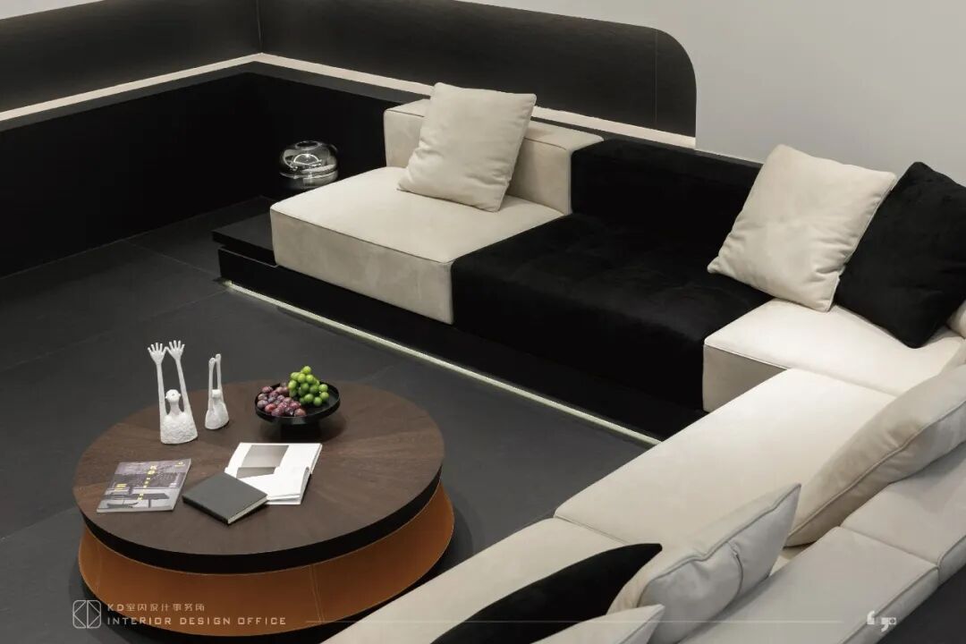 隐于形的交叠  碧桂园天玺450㎡合院别墅丨中国重庆丨KD室内设计事务所-26