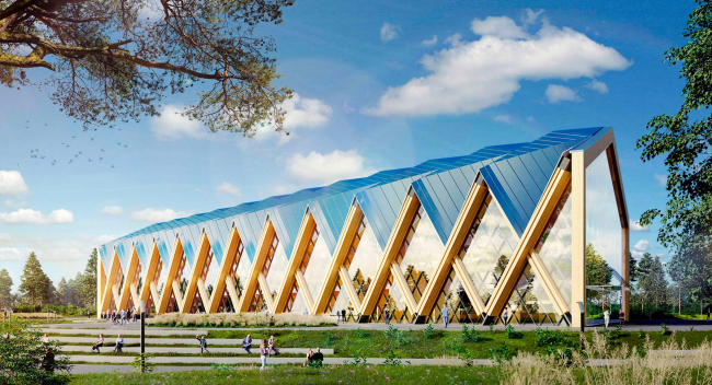 “Дерево на арене”相关建筑项目（含“Агора”等）丨俄罗斯莫斯科丨ПИ «АРЕНА»,Mecanoo（教育中心前期）-53