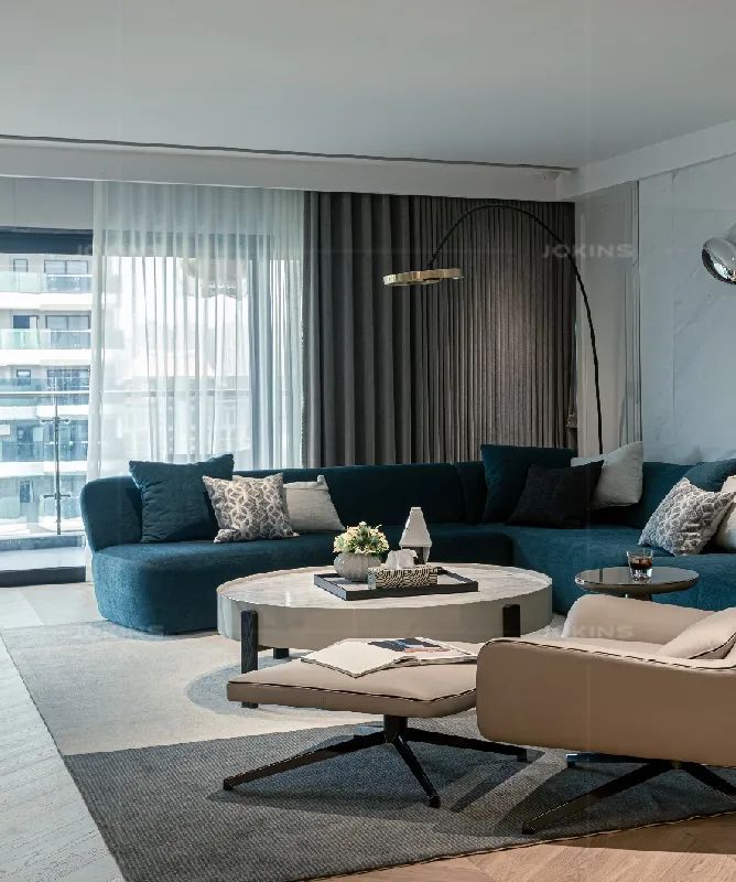 湖蓝之境 · 现代私宅的雅致与舒适丨乔金斯-12