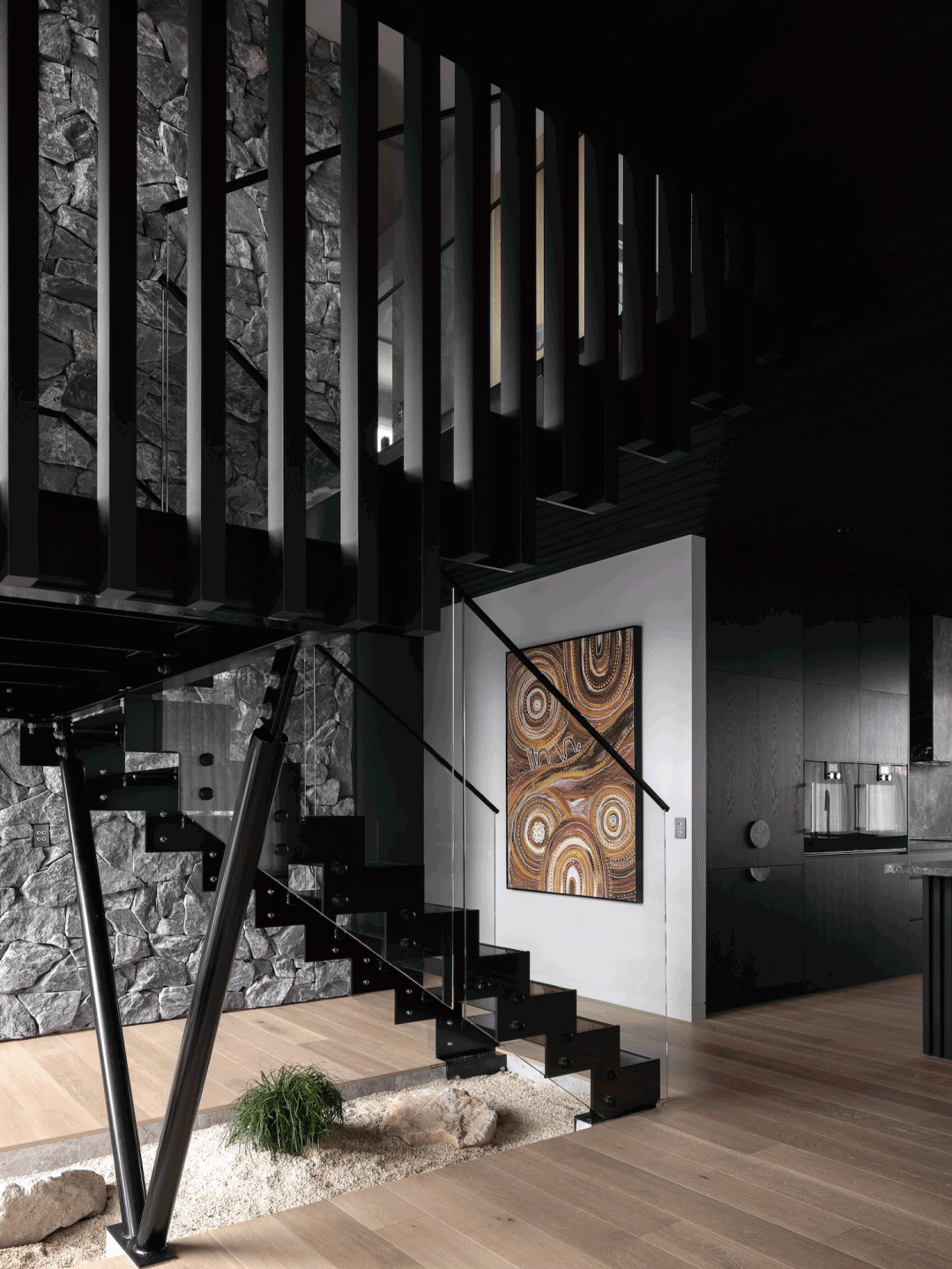 黑色雅宅 · 全黑色系Queensland home丨Carmichael Build和Story Design-52