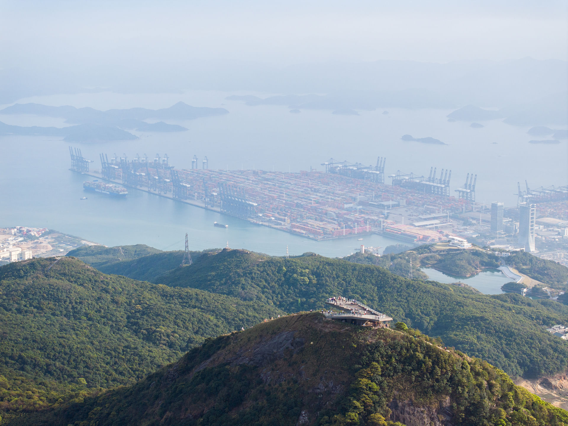 深圳梅沙尖城市观景平台丨中国深圳丨line+ studio-56