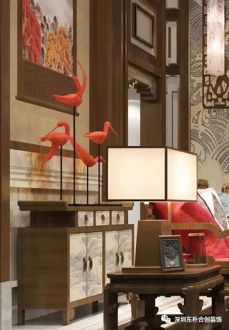 乐湾国际别墅新中式设计,传统与现代的完美融合-52