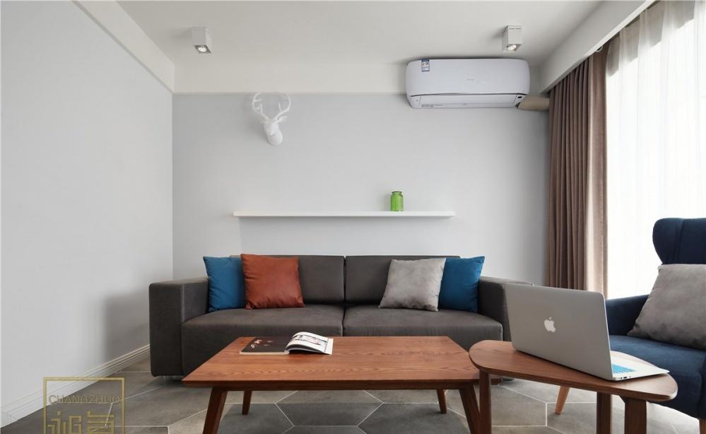 极简温馨的两房两厅家居设计-3