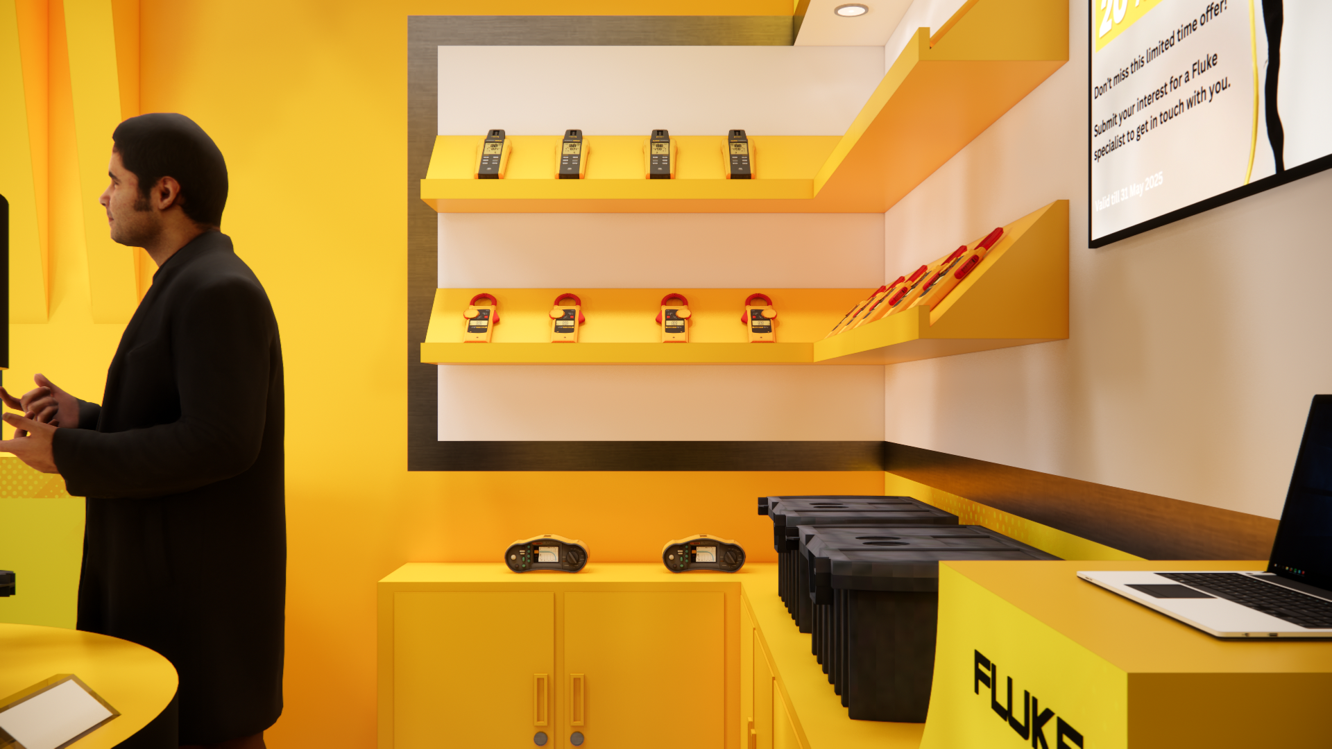 FLUKE BOOTH at IEE Series 2025-6
