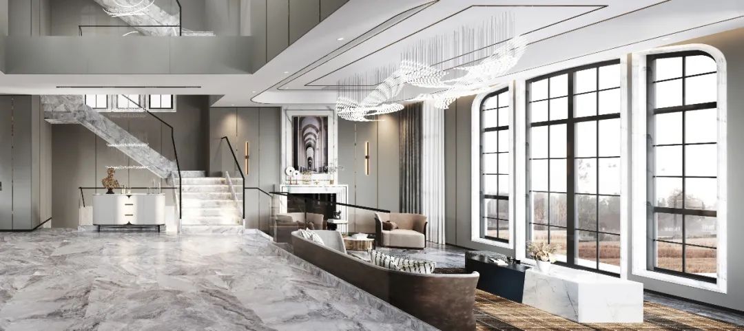 成都牧马山蔚蓝卡地亚 600㎡独栋空间设计-64