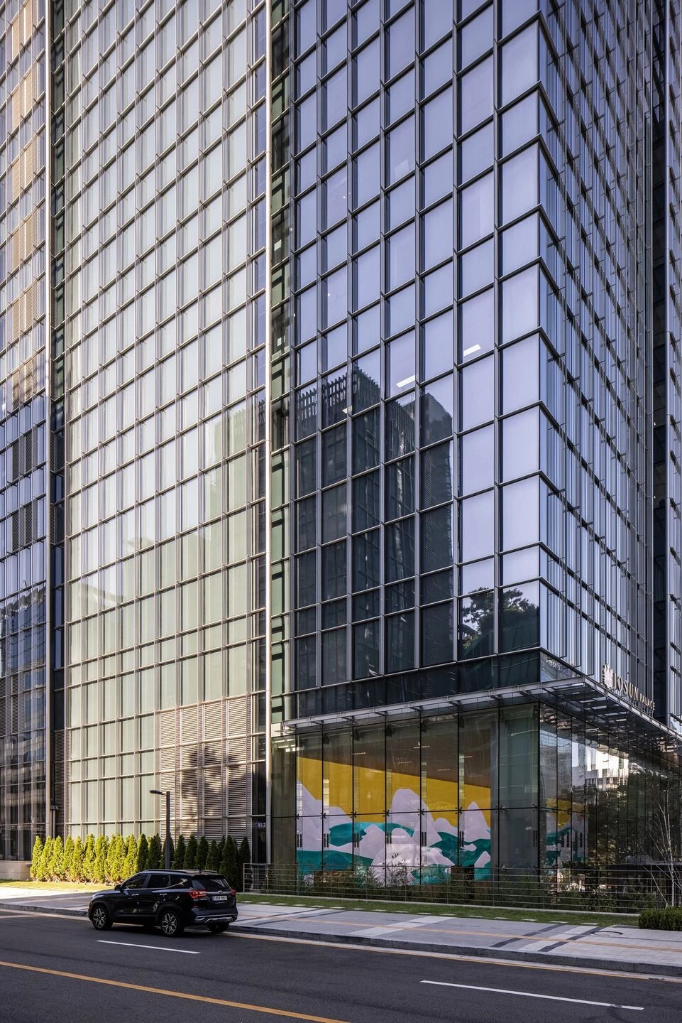 首尔中心区双子塔建筑丨韩国-14