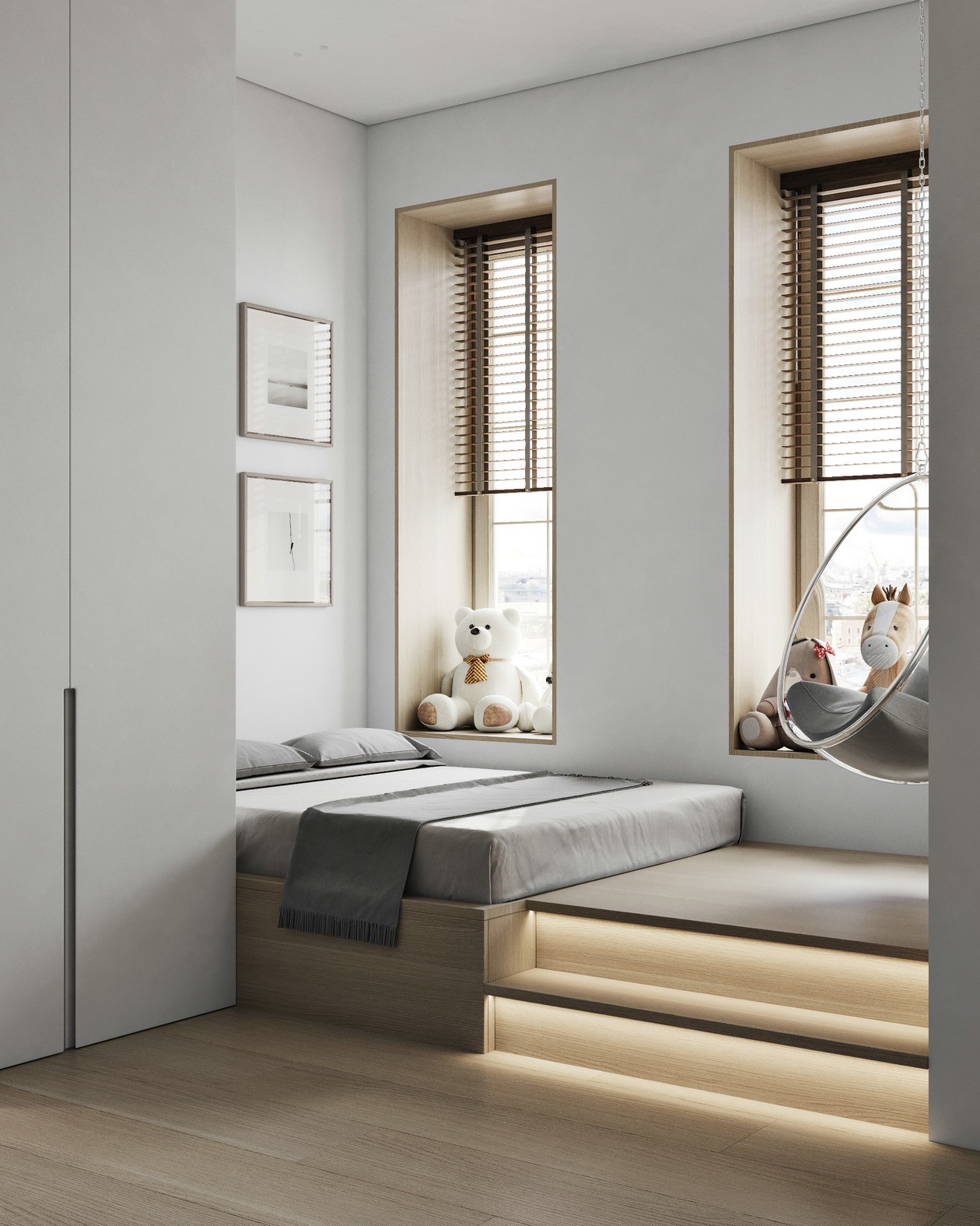 60㎡小空间公寓设计-9