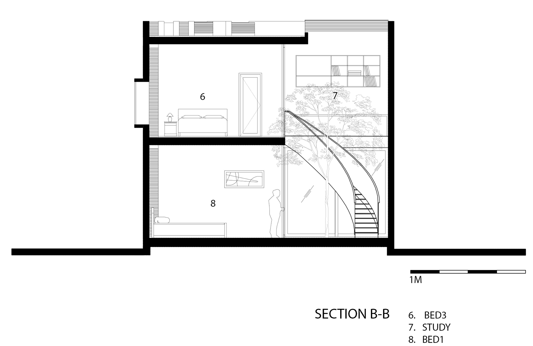越南 T 住宅 | 家庭互动与环保的共生设计-50