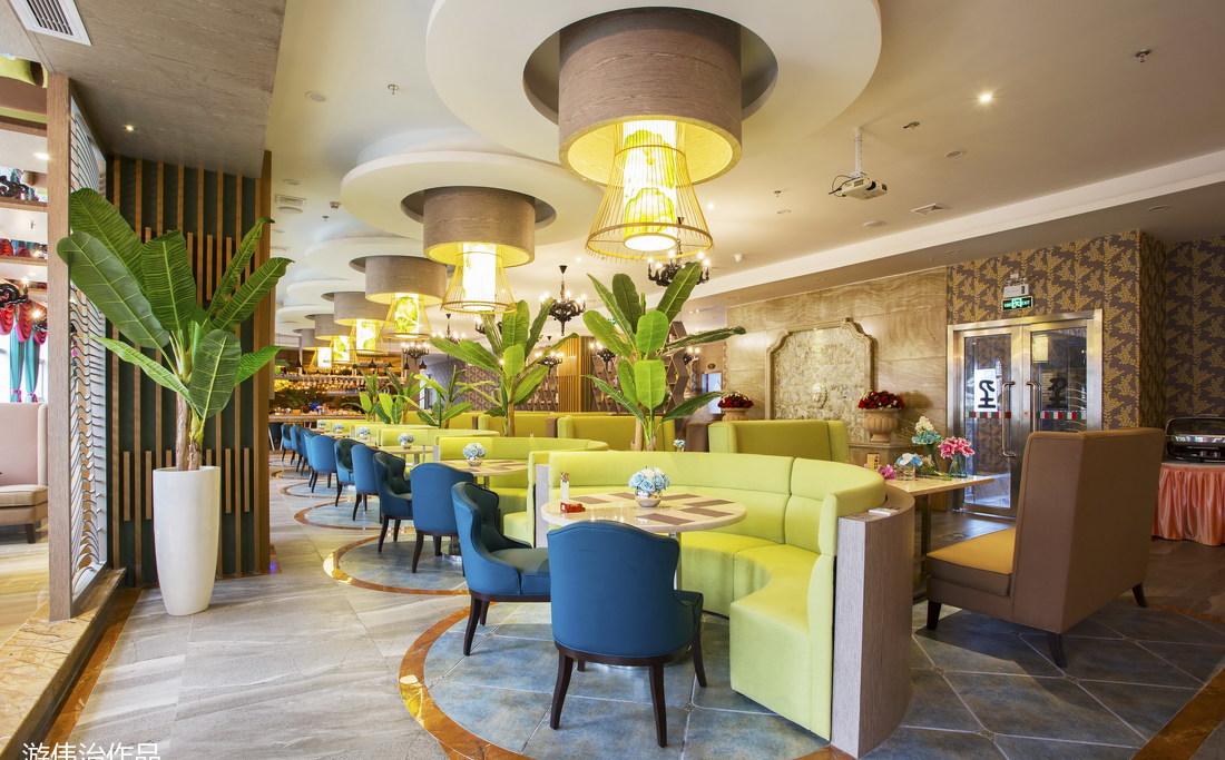 深圳任我行设计丨雨打芭蕉--美景湾西餐厅-0