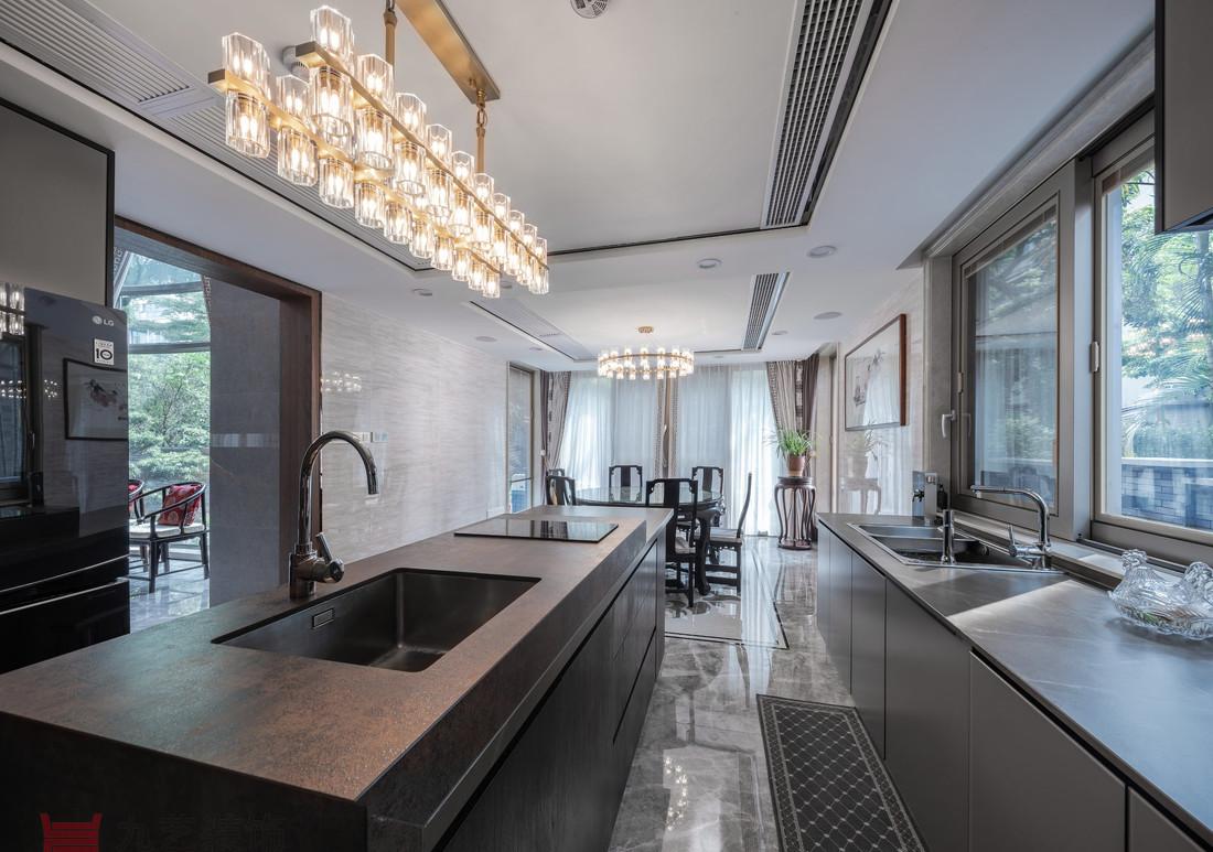 九艺装饰丨别墅丨【优雅中式】东方极境-29