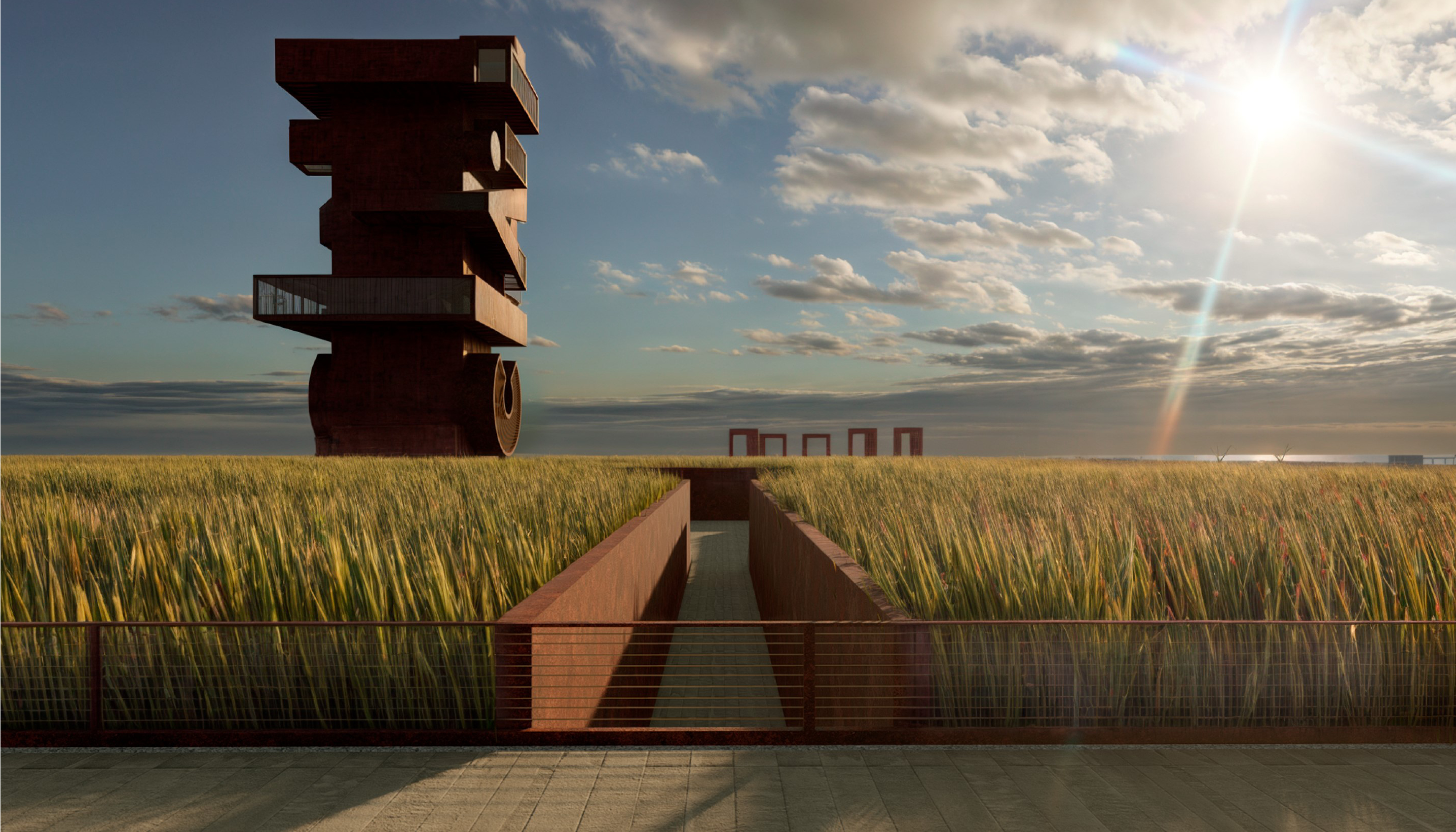 博物馆“СТУЛ,CHAIR”旁公园空间设计项目-13