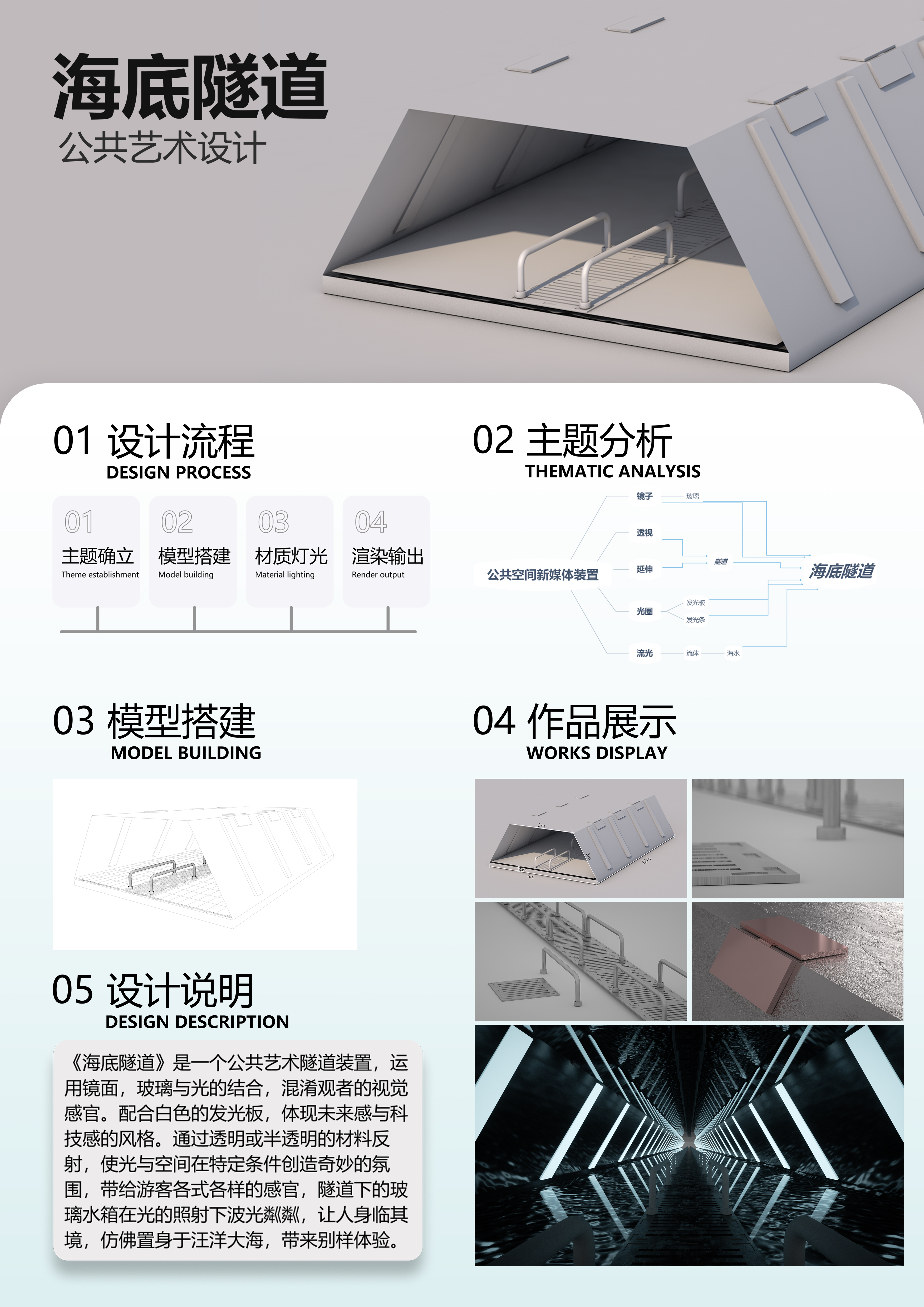 新媒体艺术装置设计《海底隧道》-7