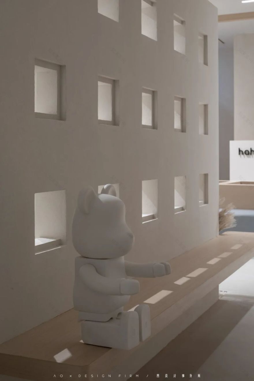 打破重组构建新秩序,南京 100㎡童装店设计展示创新空间美学-71