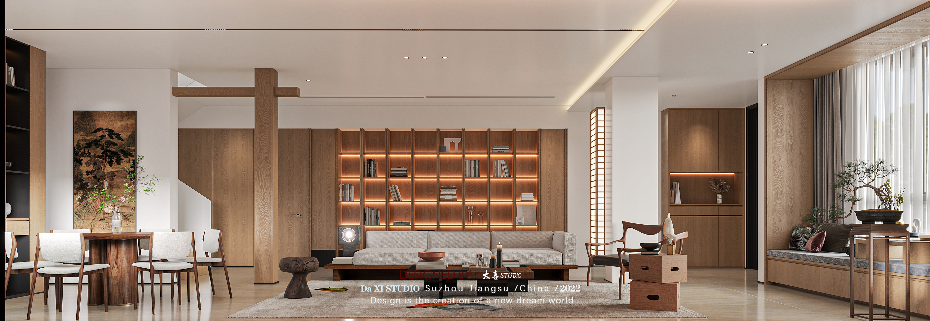 原木风设计，东方美学的质朴温柔-6