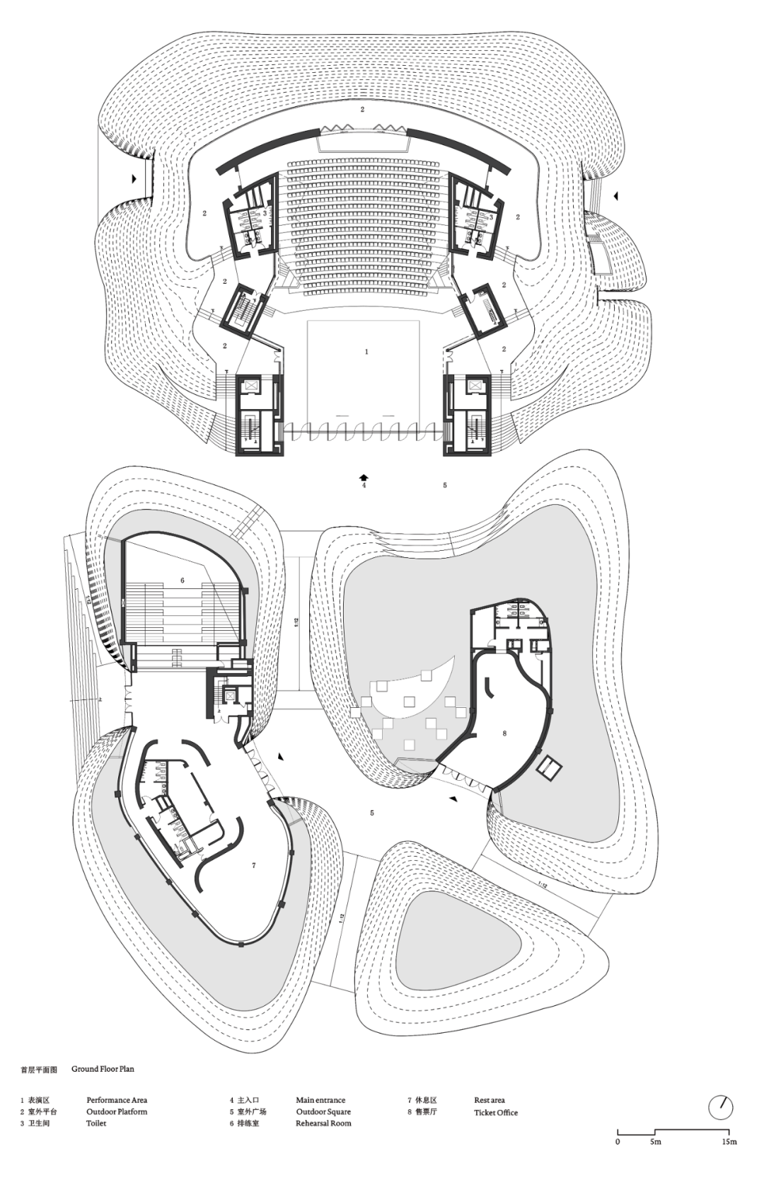 杨丽萍表演艺术中心丨中国大理丨朱锫建筑设计事务所-64