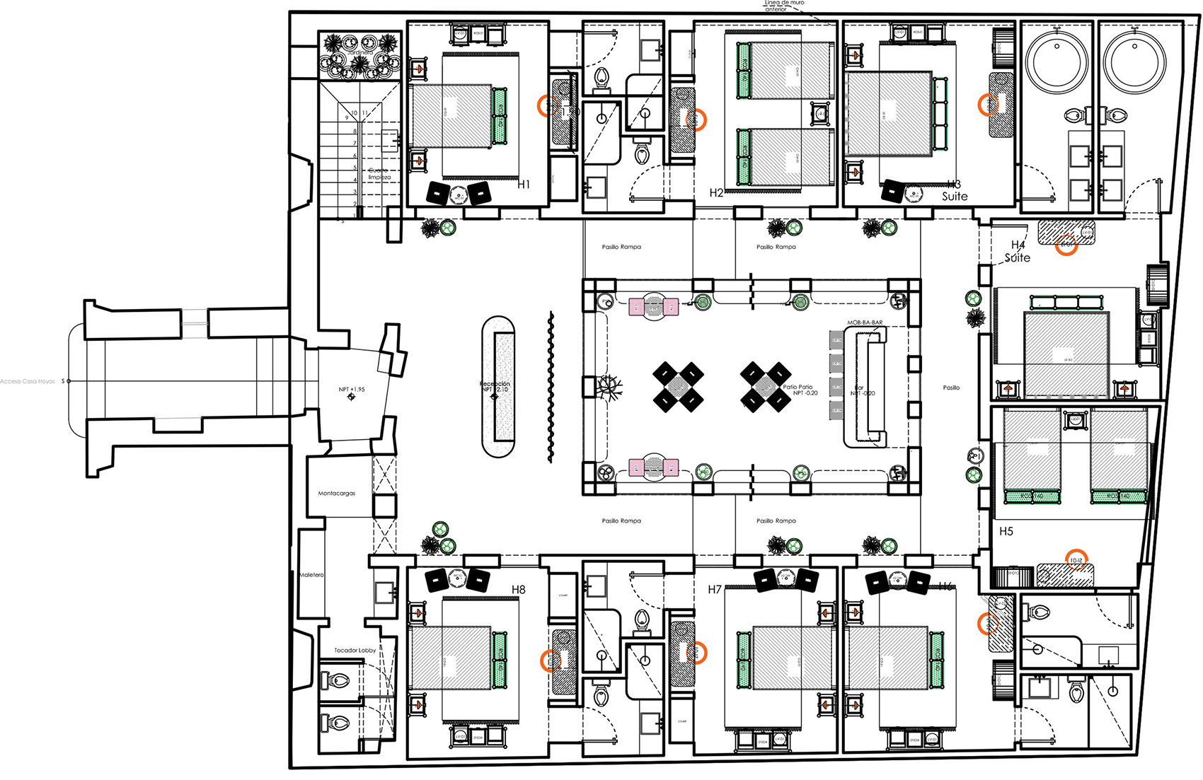 Casa Hoyos 精品酒店丨墨西哥丨AG studio-40
