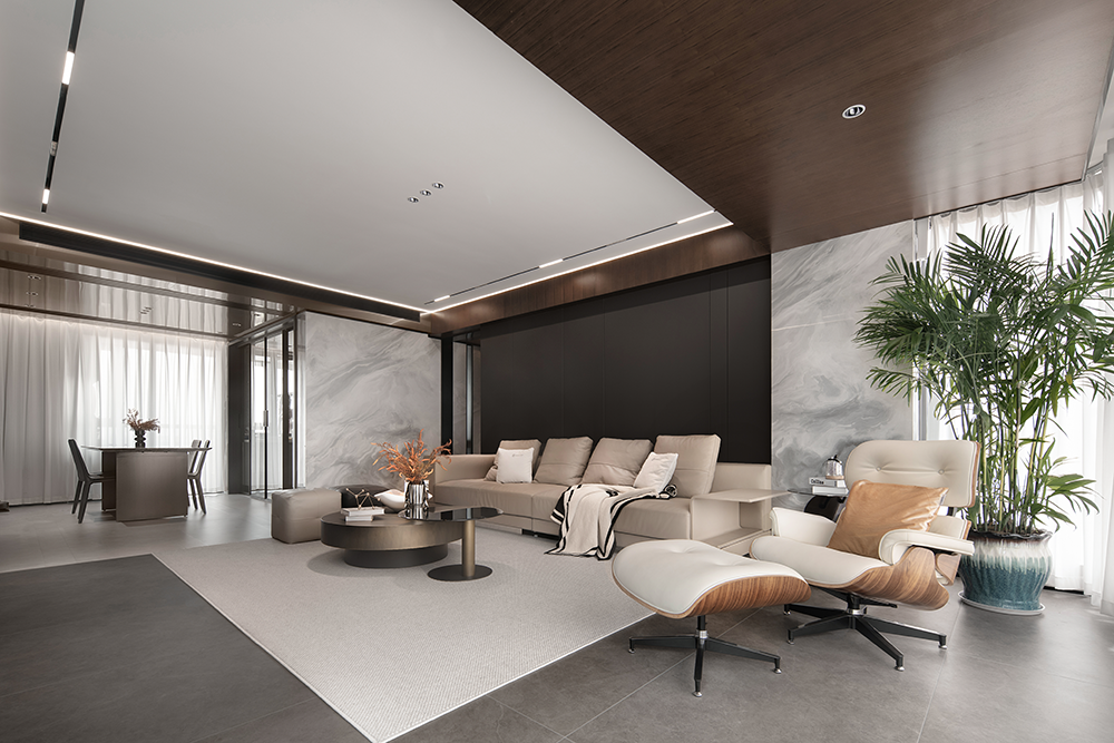 向往:130㎡简约台式,模糊边界丨中国中山丨中山向往空间设计-14