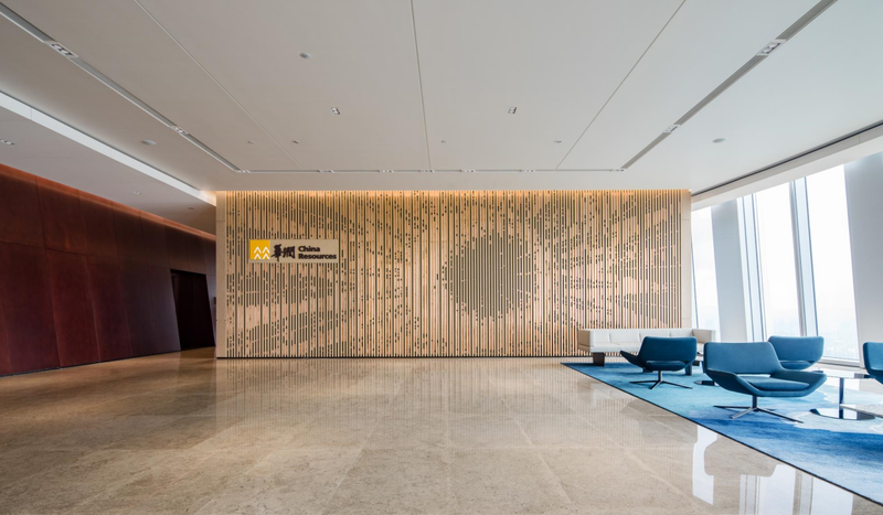 中国华润大厦“水文化”艺术空间设计-12