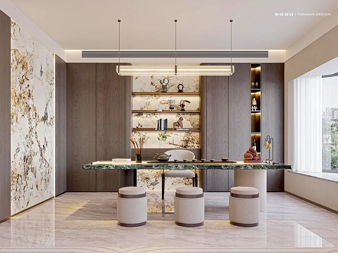 永安新作丨豪园居175M²【木纹之语·岩纹之声】-62