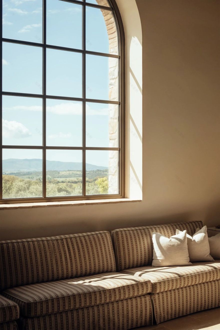 意大利托斯卡纳的极简主义住宅设计(埃尔科利纳庄园)丨McLean Quinlan-9