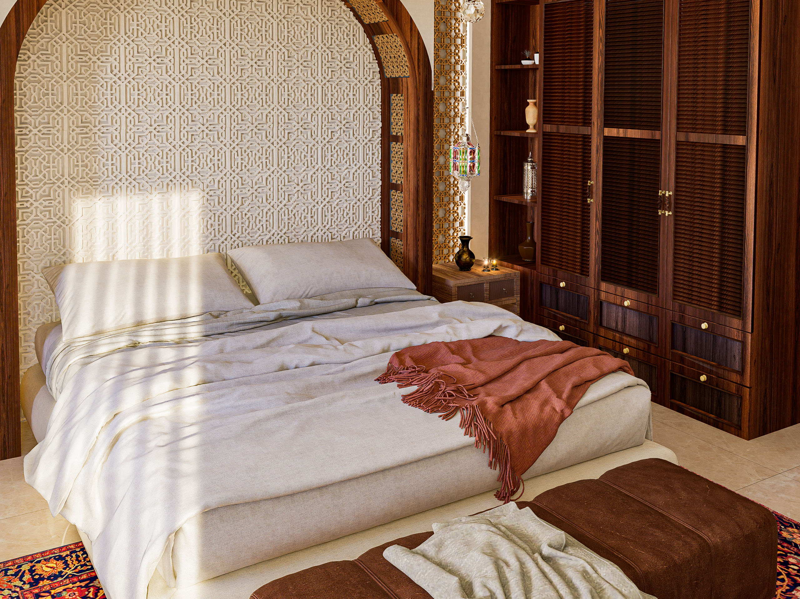 Moroccan Master Bedroom-3