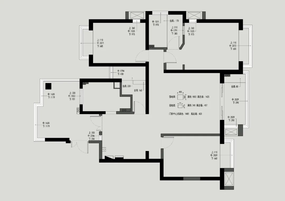 轻美式混搭,粉色温馨的新家设计-17