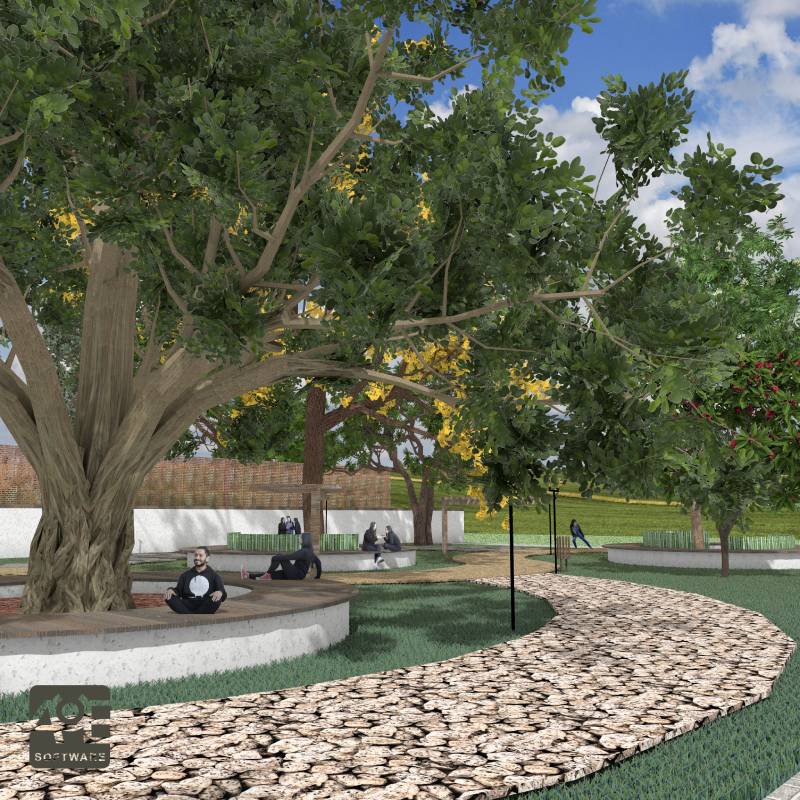 瑞士公园（Swiss Park）小区景观设计丨巴西阿克里丨景观设计师萨里塔·费尔特里尼及其丈夫建筑师吉列尔梅·巴奇-15