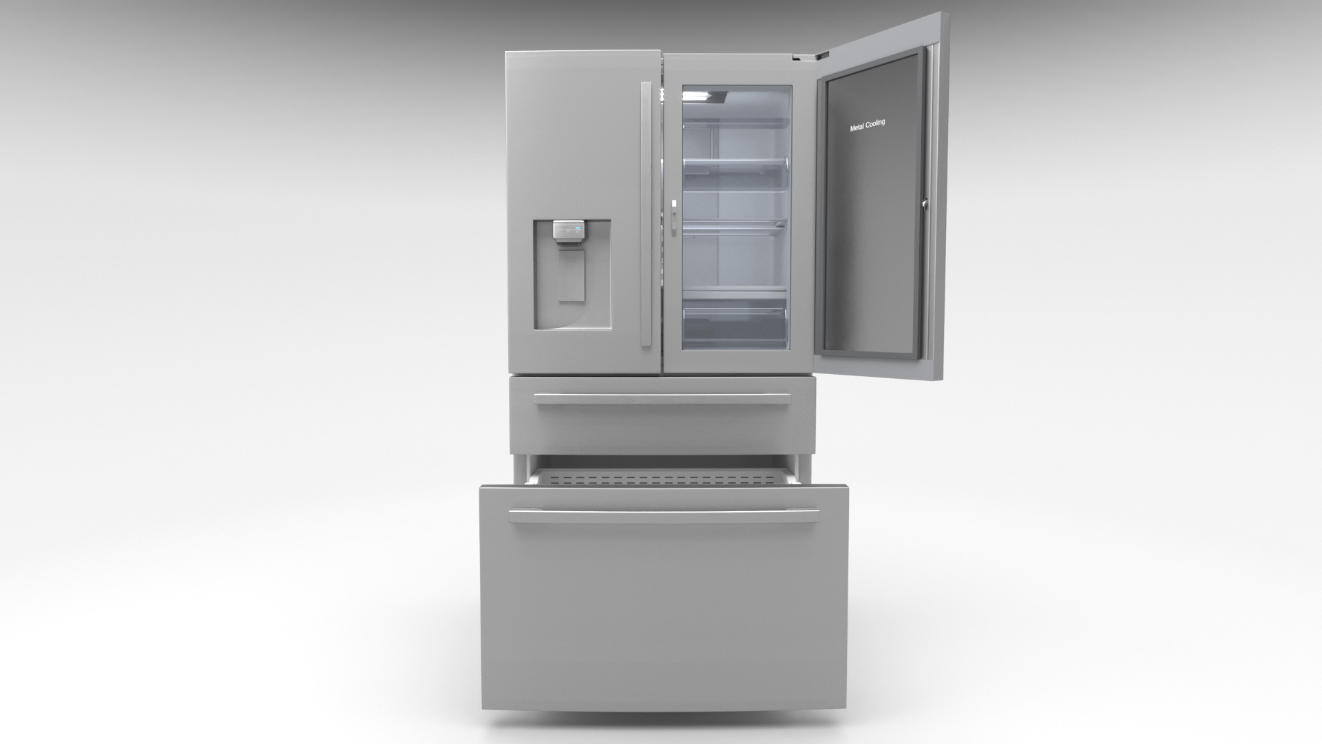 Samsung Frost Free Fridge - French Door 501L-4