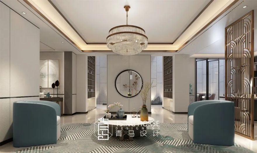 中建昆明澜庭·联排下叠 280㎡ 新中式 安然栖心 /李峻-100