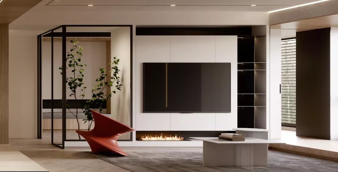 上海瑞华雅苑 110m2 现代简约之家，环形动线打造高级趣味的家-48