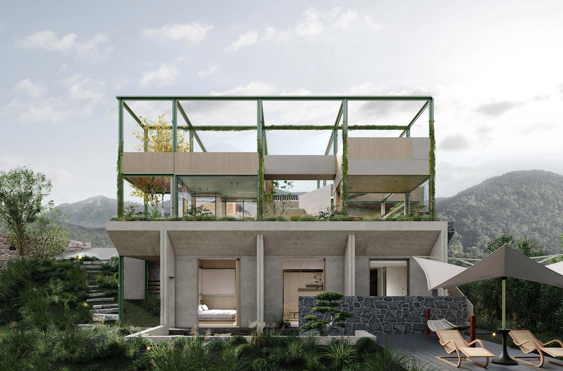 《SPACE DESIGN·院里花开》丨中国长沙丨舍近-2