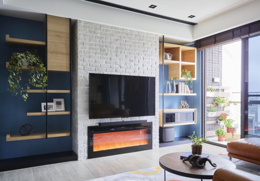 142㎡Loft风格海景住宅 雅典设计-12