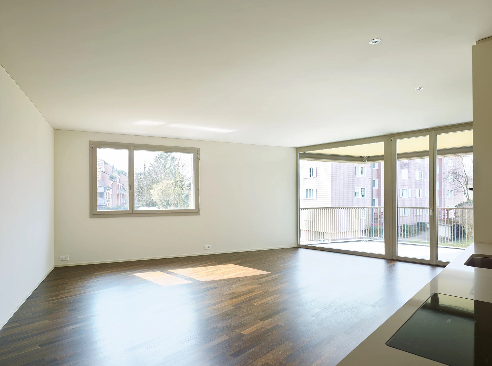 瑞士 Fahrweid 区弧形公寓建筑-31