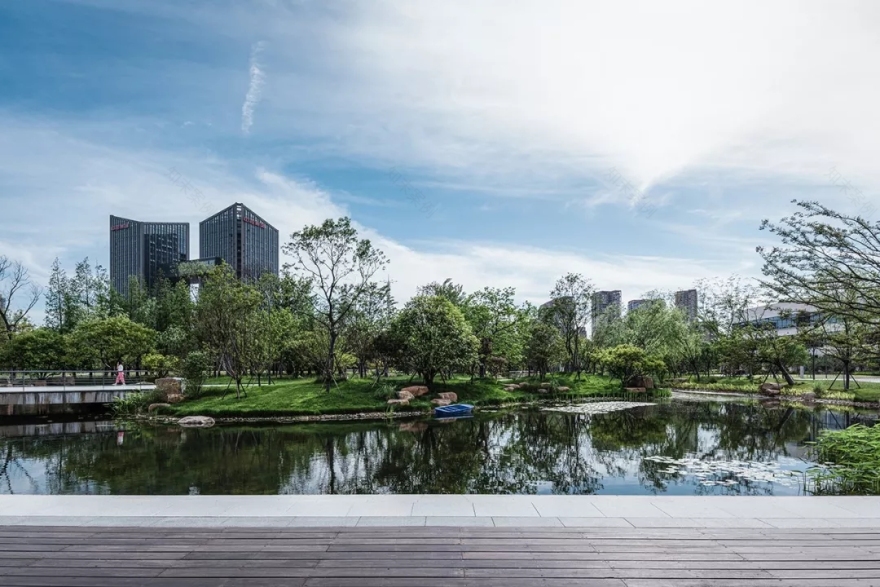 杭州华为生产基地周围景观-30