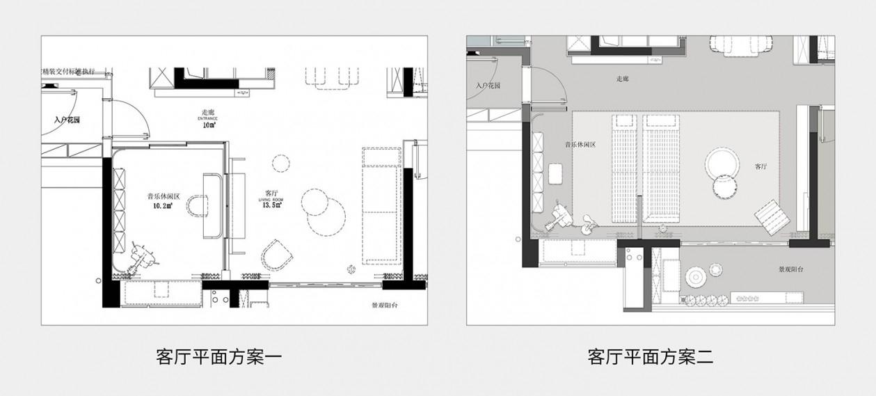 广州金茂万科·都会四季 133 户型丨中国广州丨深圳 GNU 金秋设计-12