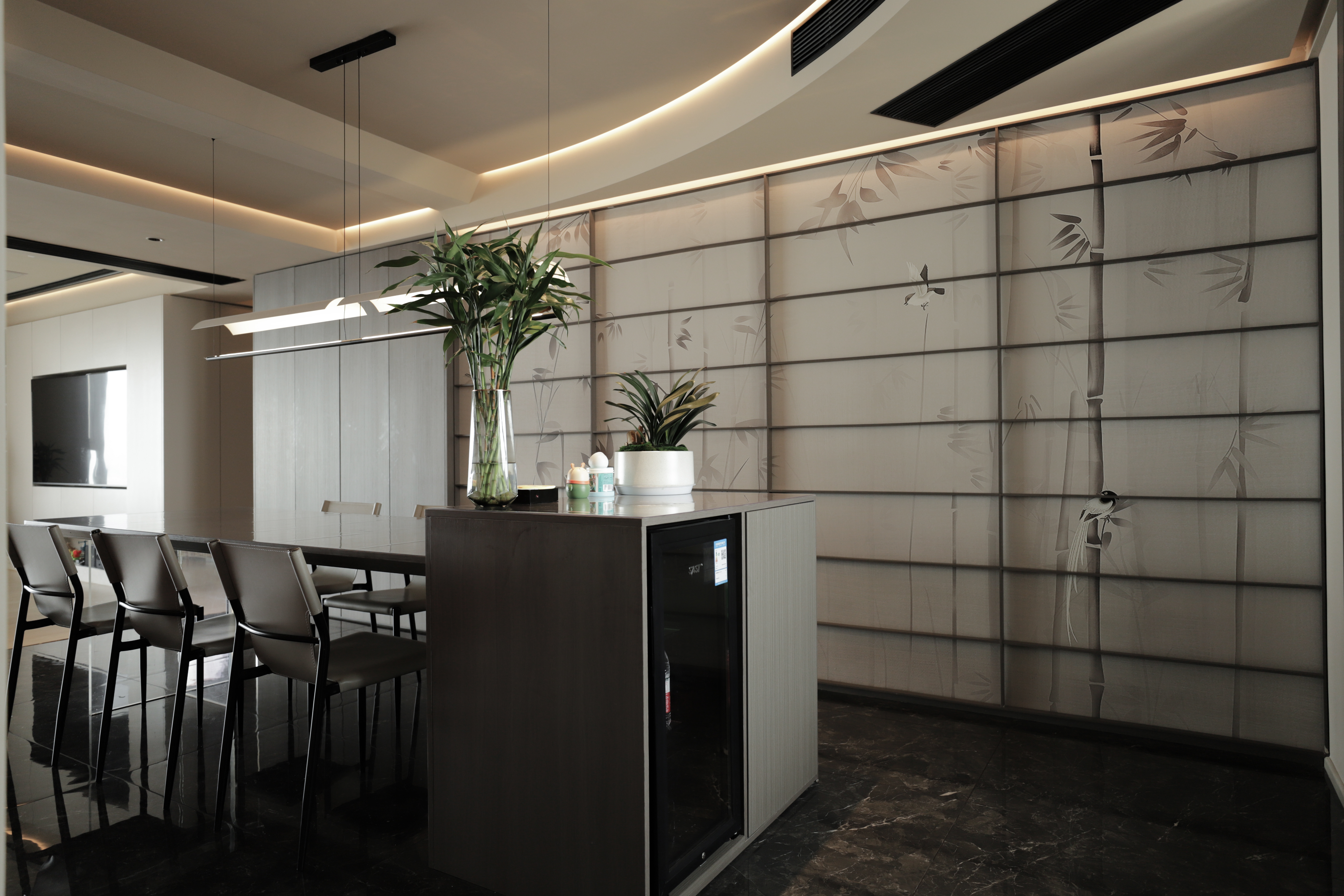 简洁纯粹意境空间设计丨中国杭州丨杭州造物光影空间设计工作室-10