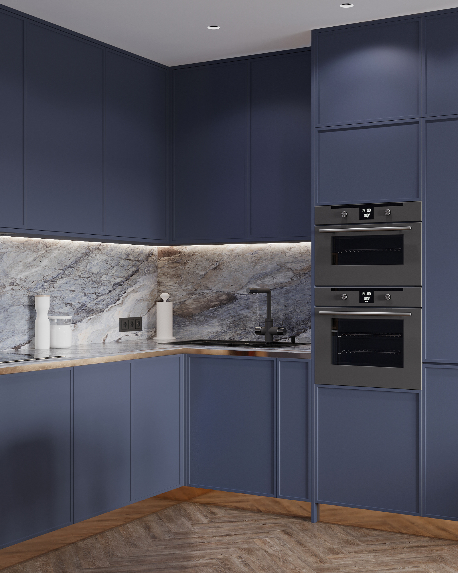 Code name "Hogwarts". Kitchen and living room-8