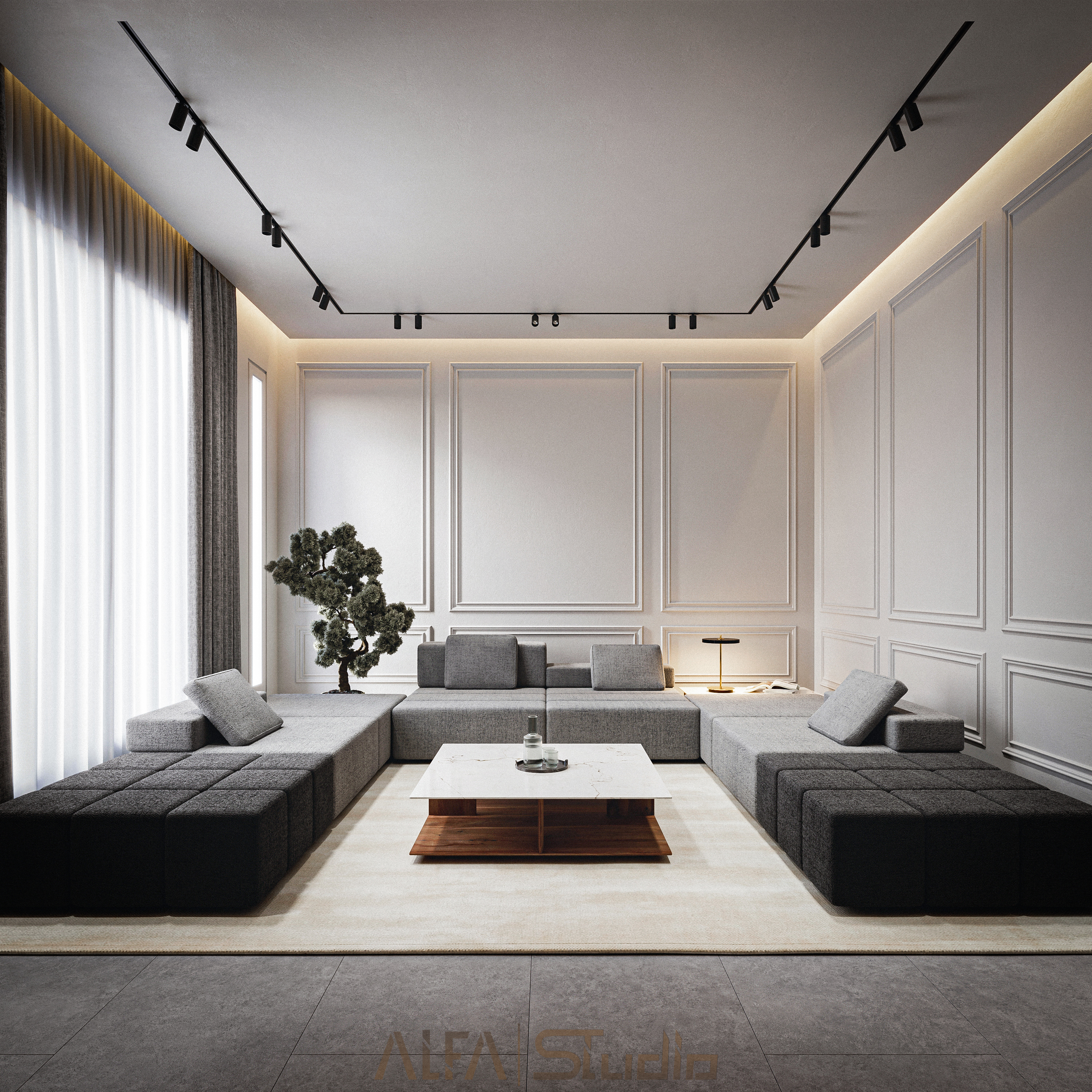 现代生活与卧室设计丨阿联酋丨Alfa Studio-4