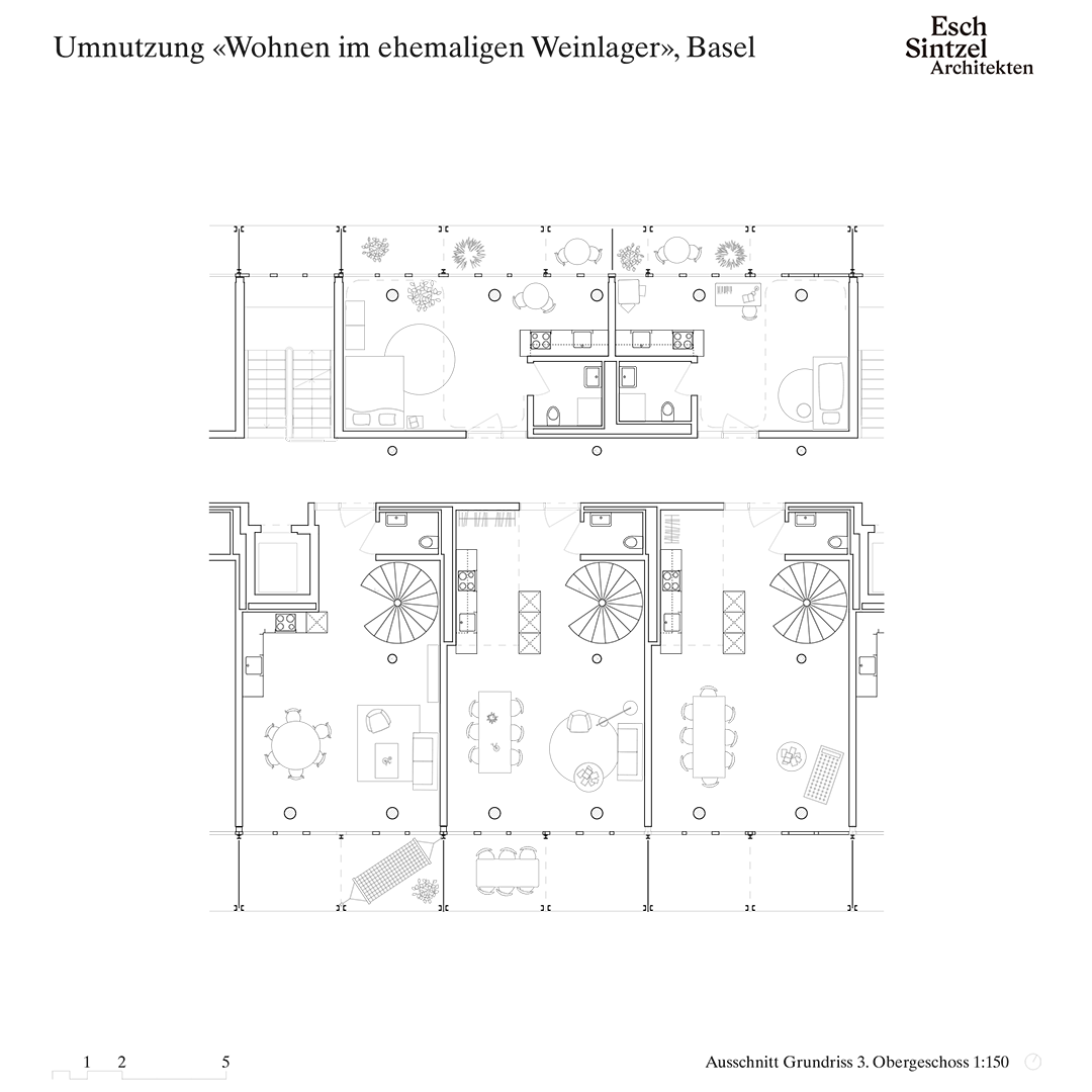 仓库新生：巴塞尔葡萄酒窖改造公寓 / Esch Sintzel Architekten-44