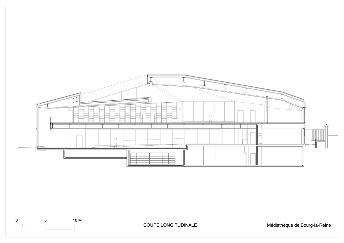 巴黎百年核桃树传媒图书馆丨法国巴黎丨pascale guédot 建筑事务所-41