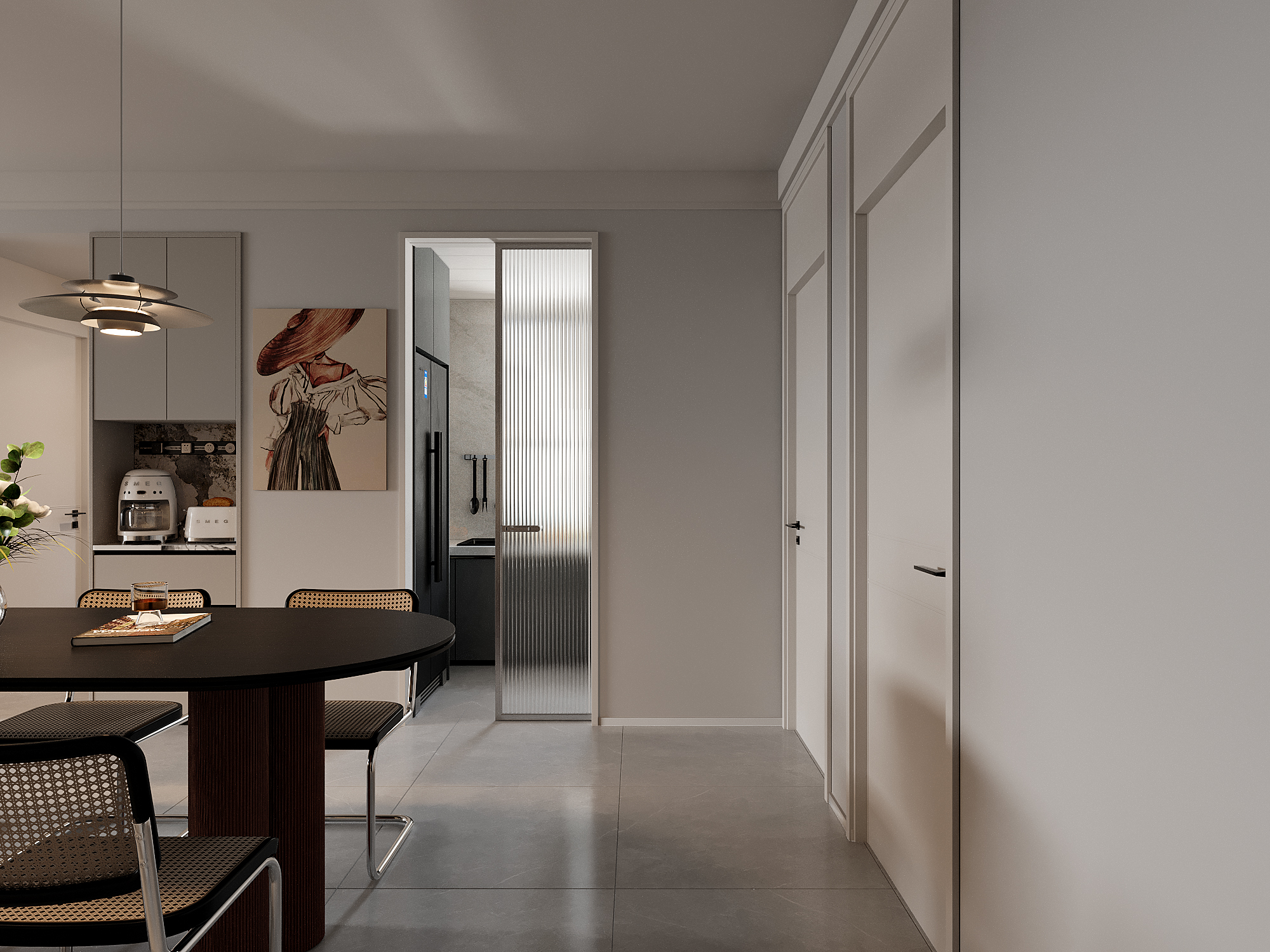 WOW 现代风小户型方案丨中国邯郸丨Adobe Photoshop-2