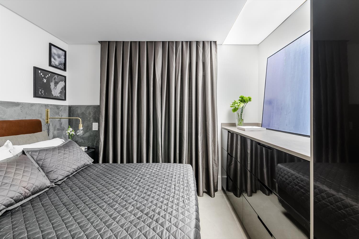 巴西 77 平米公寓 | 现代风格与木质元素的完美结合-6