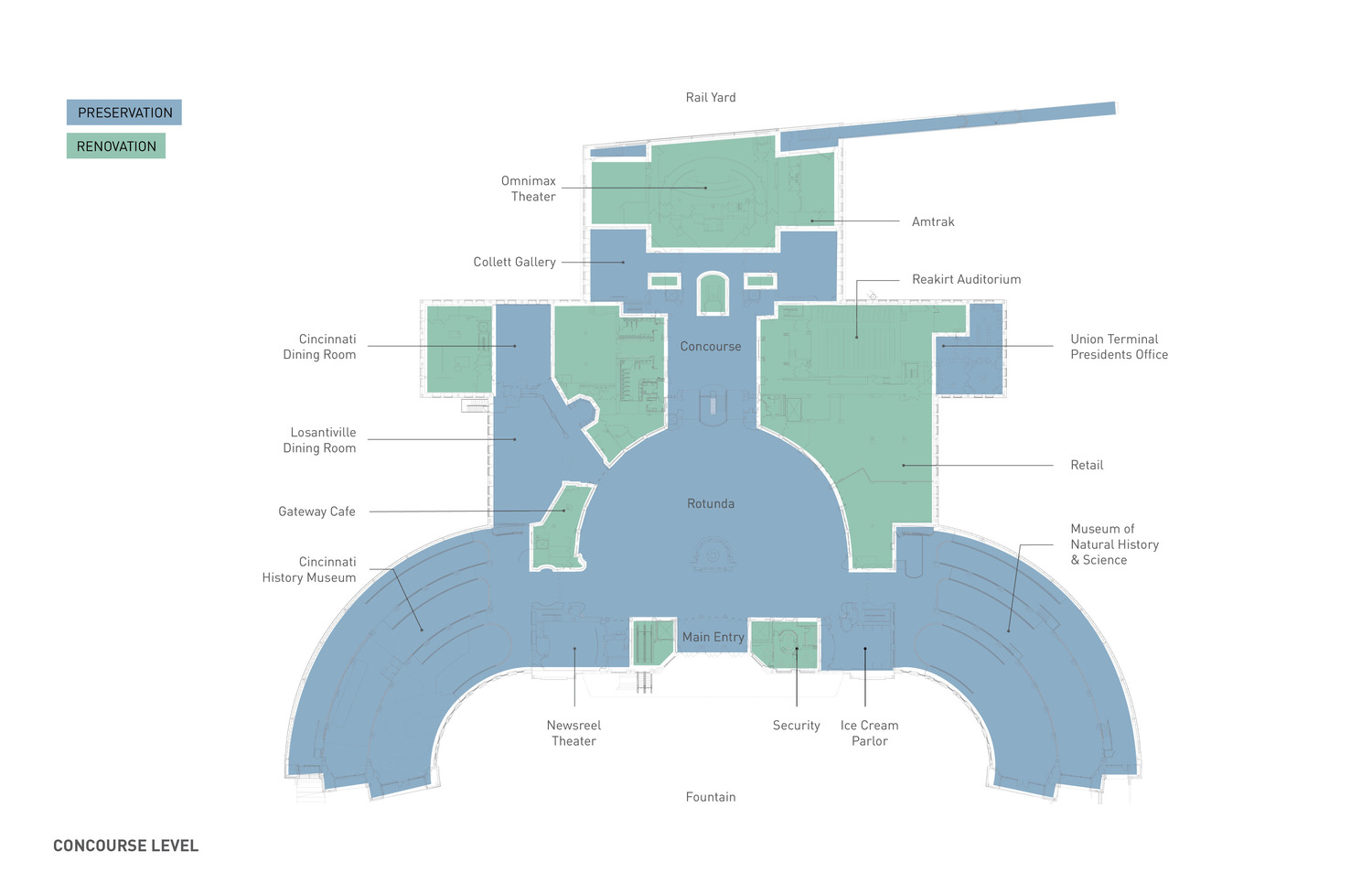 Cincinnati Union Terminal 全面修复与重生丨美国辛辛那提丨GBBN-17