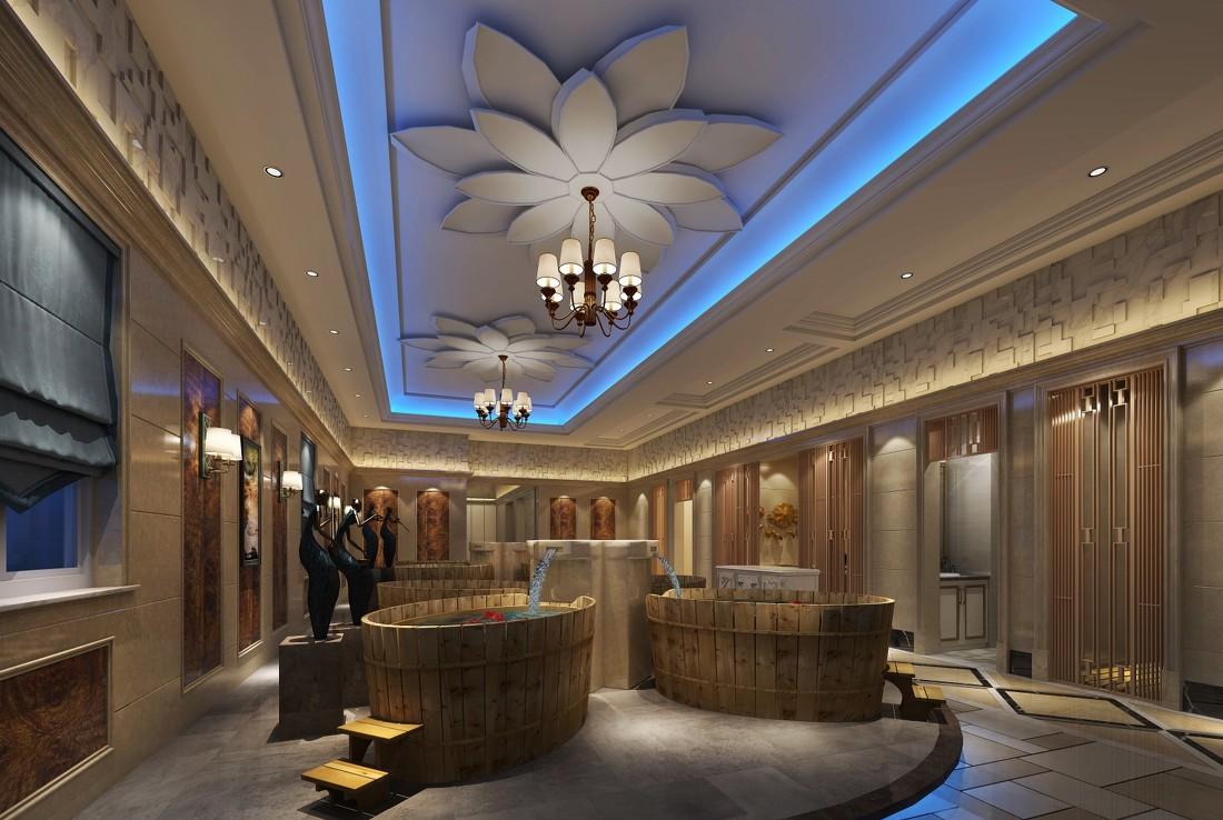 蓝湾国际会所 | 现代奢华与功能的完美融合-14