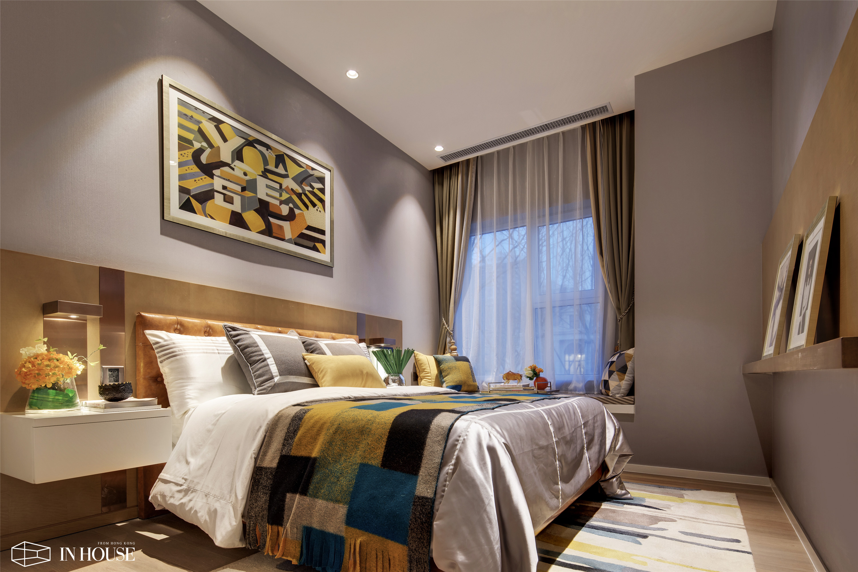融创中新国际城95㎡样板间软装设计——INHOUSE设计-12