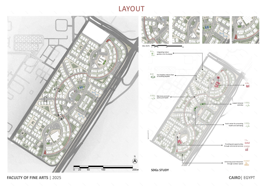 丨埃及丨赫尔万大学美术学院建筑系-11